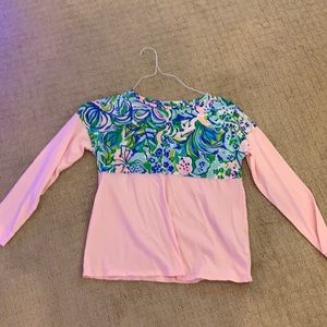 Lily Pulitzer half n half floral